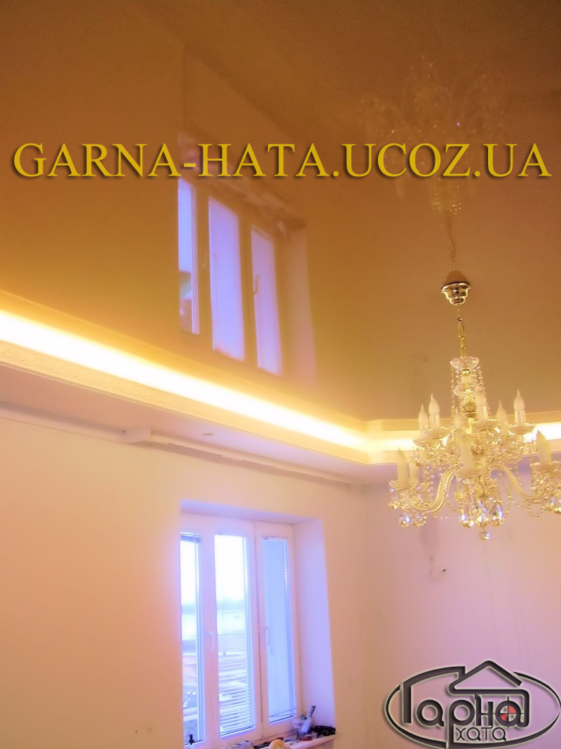 натяжні стелі зал